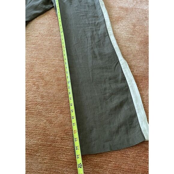 Esperanto Women’s Pants Size S (27 European) 100% Linen New With Tags High Waist - Picture 3 of 9